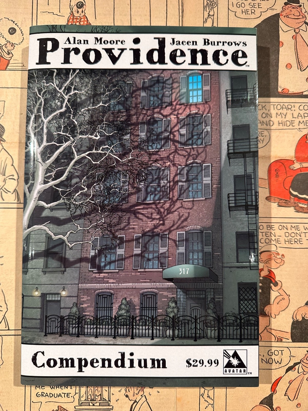 Avatar Providence Compendium Alan Moore Burrows Tpb Comic 2021 Low Print Run