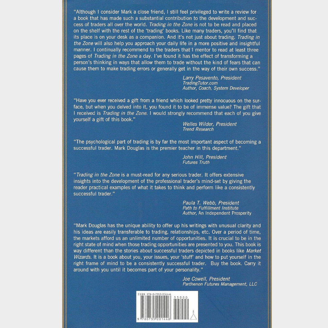 The Disciplined Trader & Trading In The Zone by Mark Douglas Trading Psychology