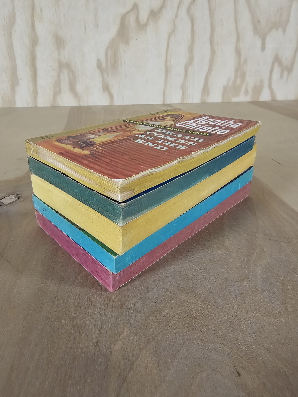 Vintage Agatha Christie Paperback Lot 5 Books