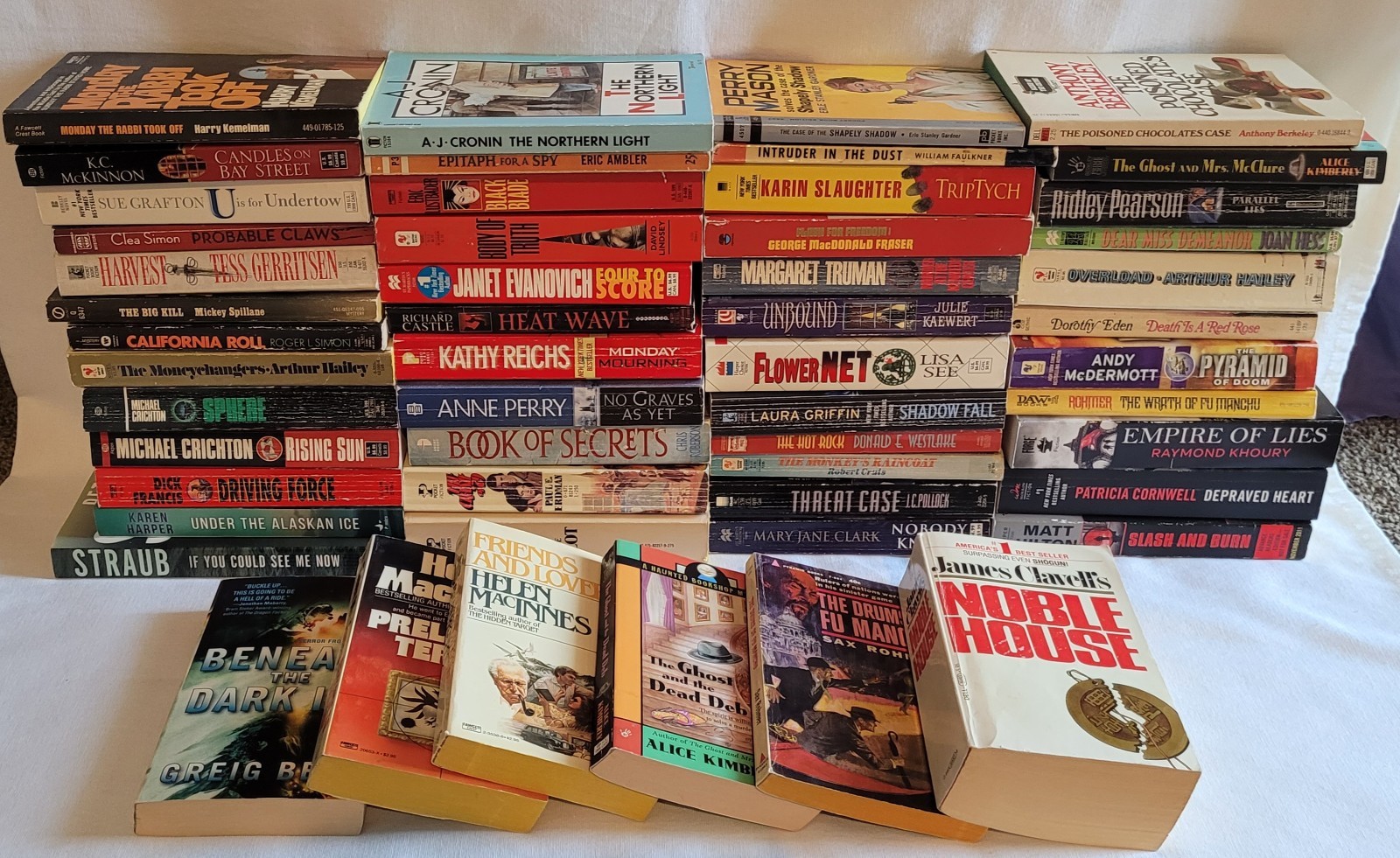 MYSTERY BOOKS – U PICK/CHOOSE 1 or more, PB, Various Authors, Build Your Own Lot