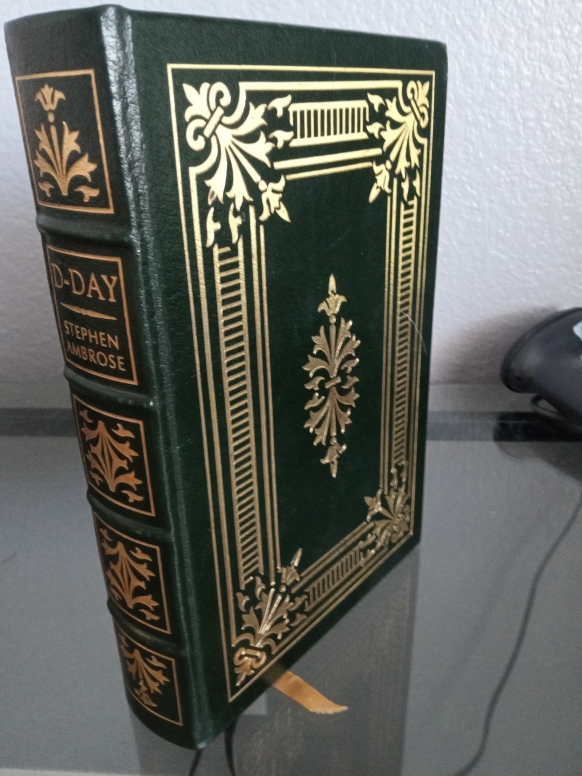 Stephen Ambrose, D-Day Easton Press Collector’s Edition Leather bound HC/GC