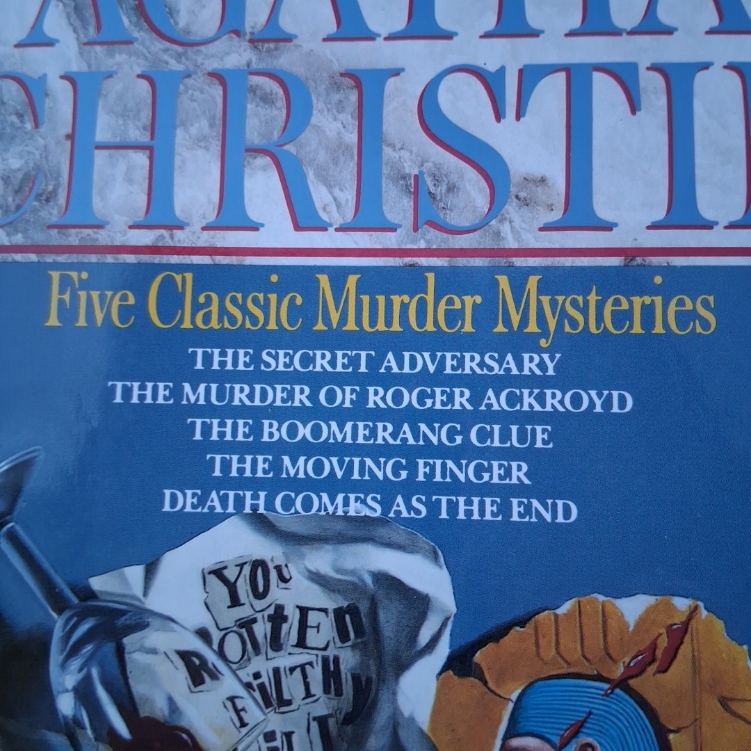 Vintage Agatha Christie Mysteries in 3 Volumes See Description For Details