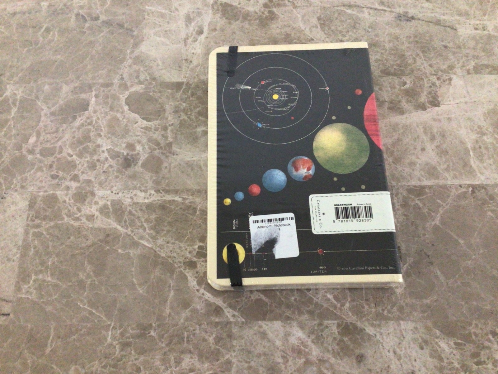 Cavallini Papers & Co. Notebook Astronomy 256 Pages – Kitchen, by Varios – New