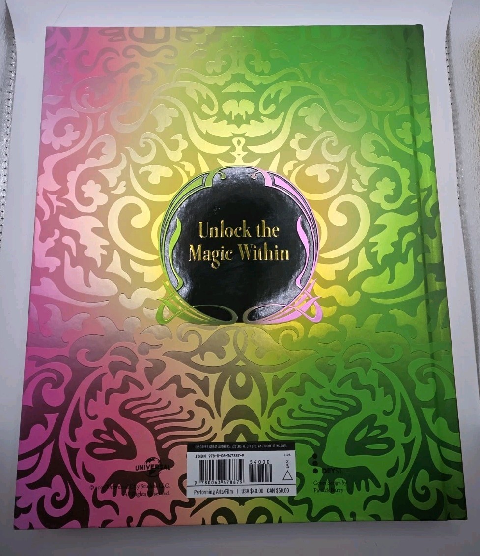 WICKED: The Official Visual Companion Target Exclusive Hardcover Includes Poster
