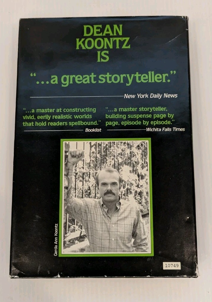 Watchers by Dean Koontz: 1987 1st Book Club Edition HC w/Dust Jacket