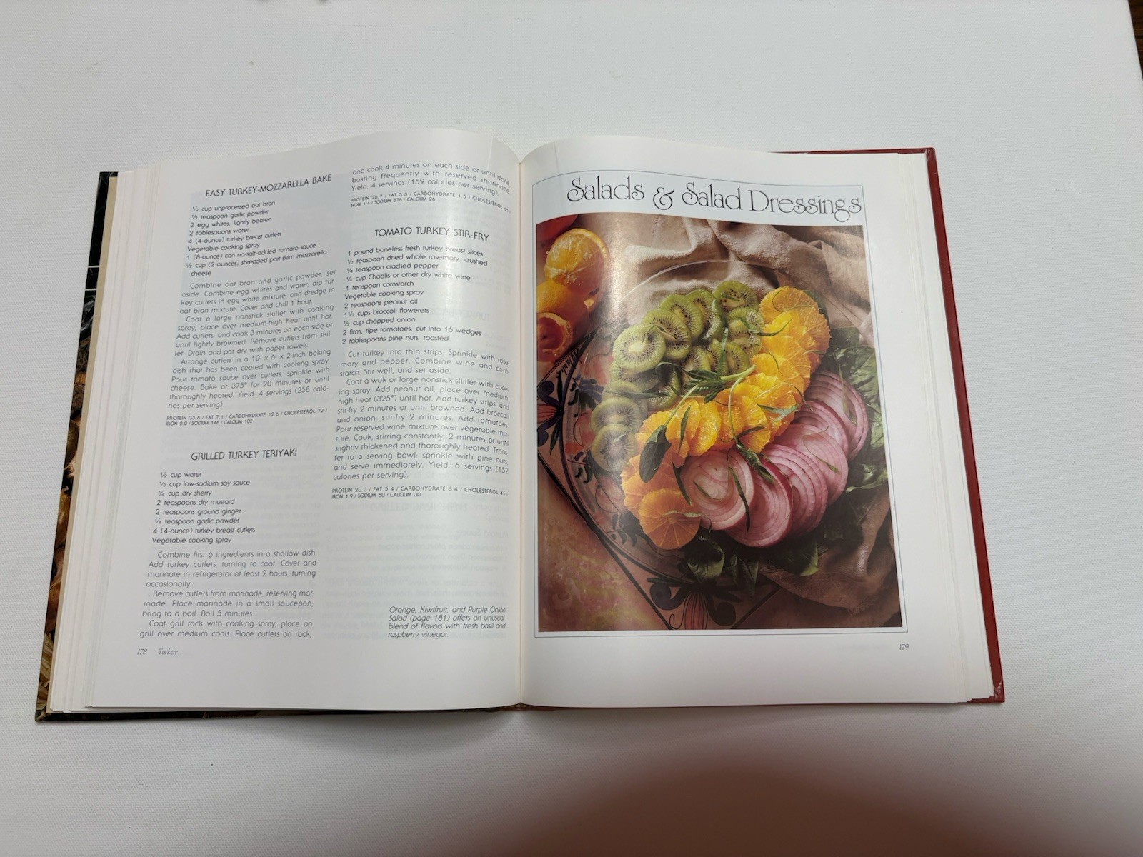 Cooking Light Cookbook Oxmoor House 272 pages Hardcover Recipes