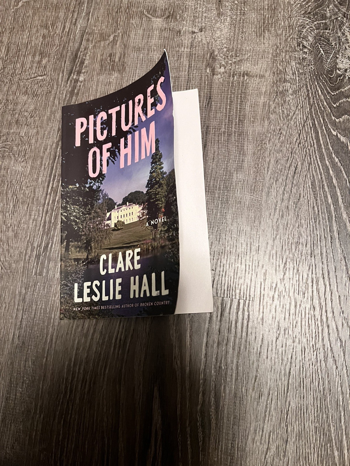 Pictures of Him – Clare Leslie Hall, Paperback, Used