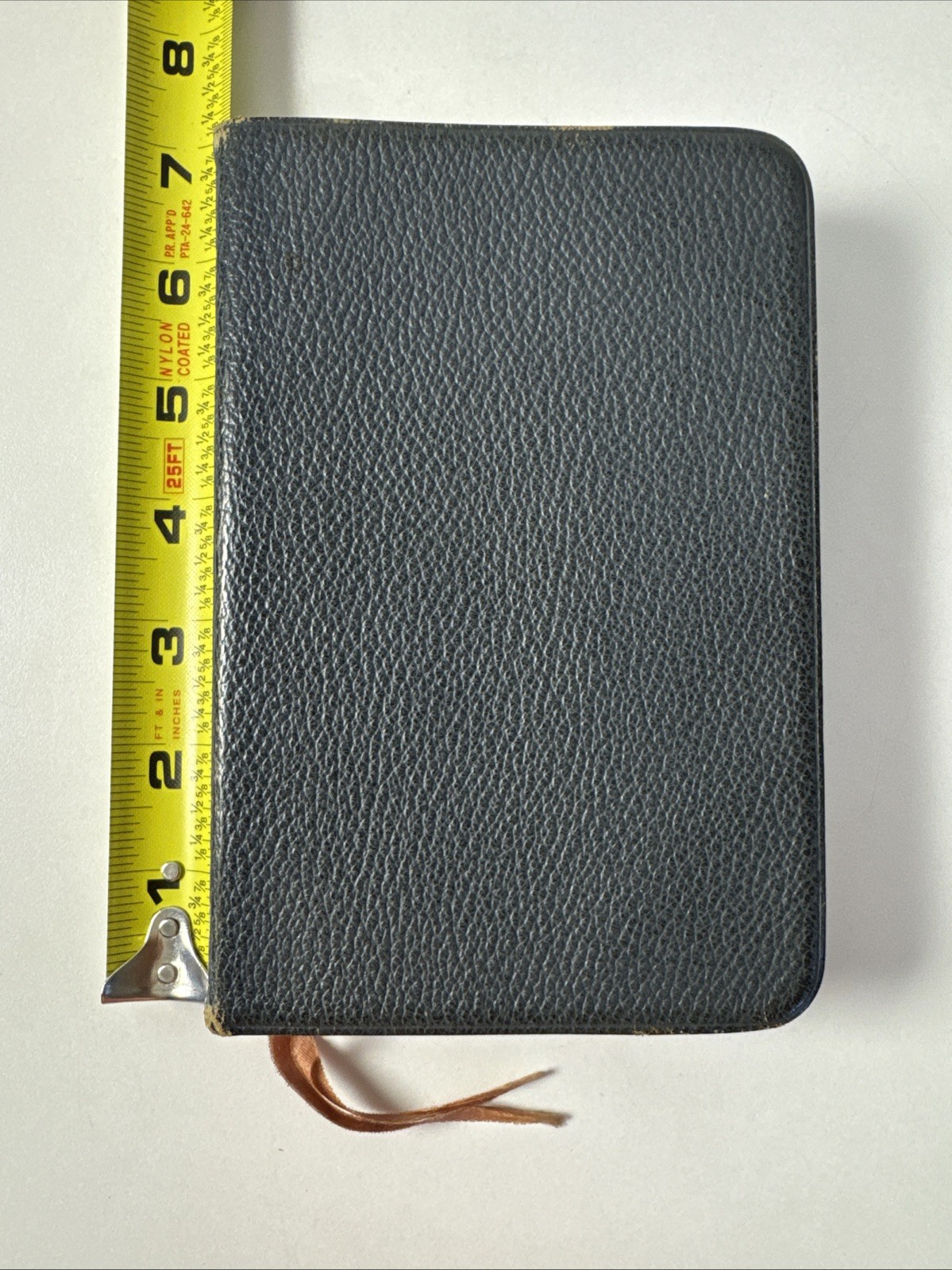 Vintage Oxford University Press Blue Gray Leather KJV Bible