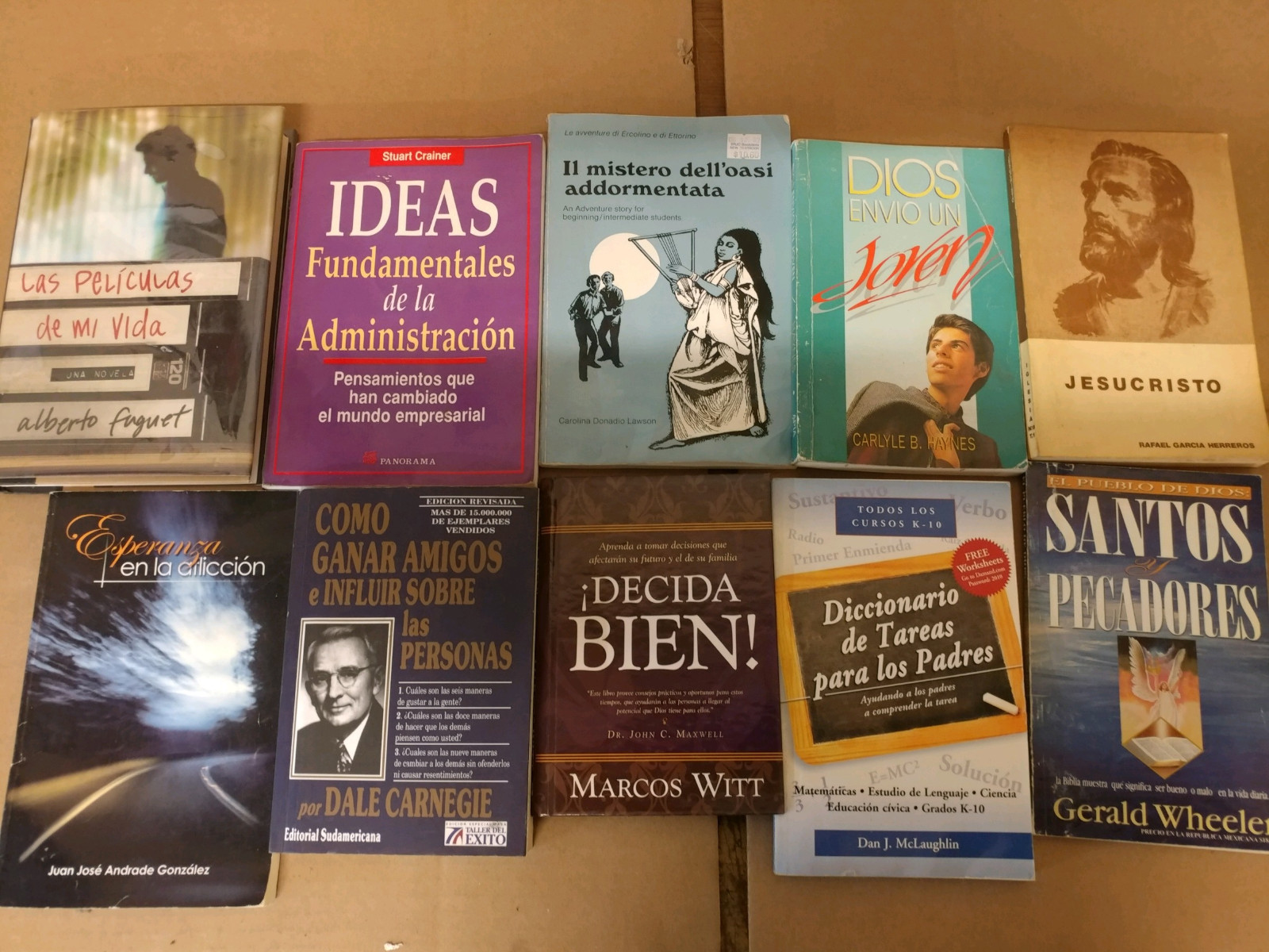 Lot of 20 Spanish ESPAÑOL Reading MEXICO Literature Books *RANDOM* UNSORTED MIX