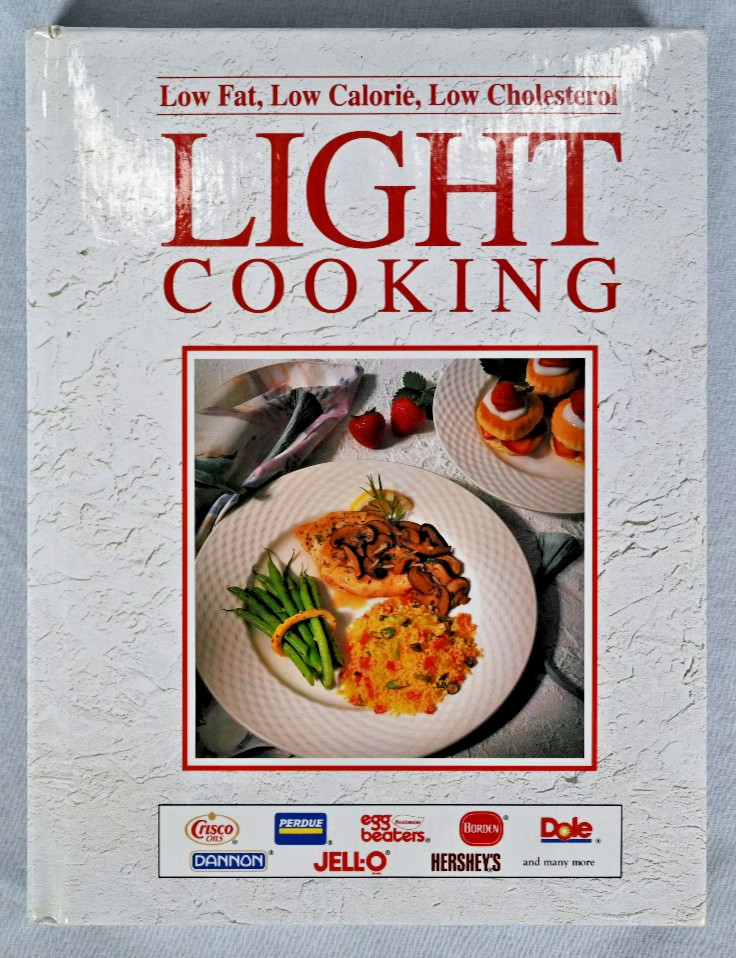 Light Cooking Low Fat, Low Calorie, Low Cholesterol (1994, Hardcover) 608 pages