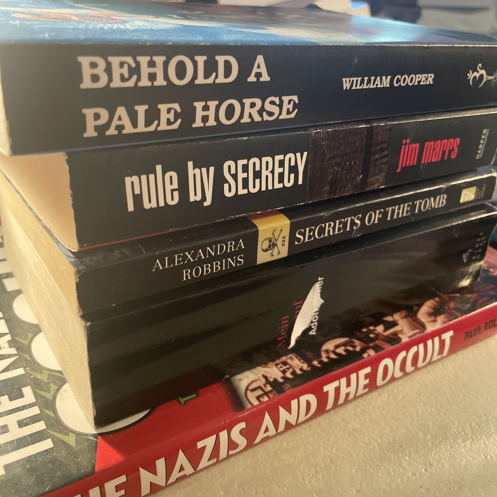 Behold a Pale Horse William Cooper UNREVISED Protocols Zion NAZI CONSPIRACY LOT