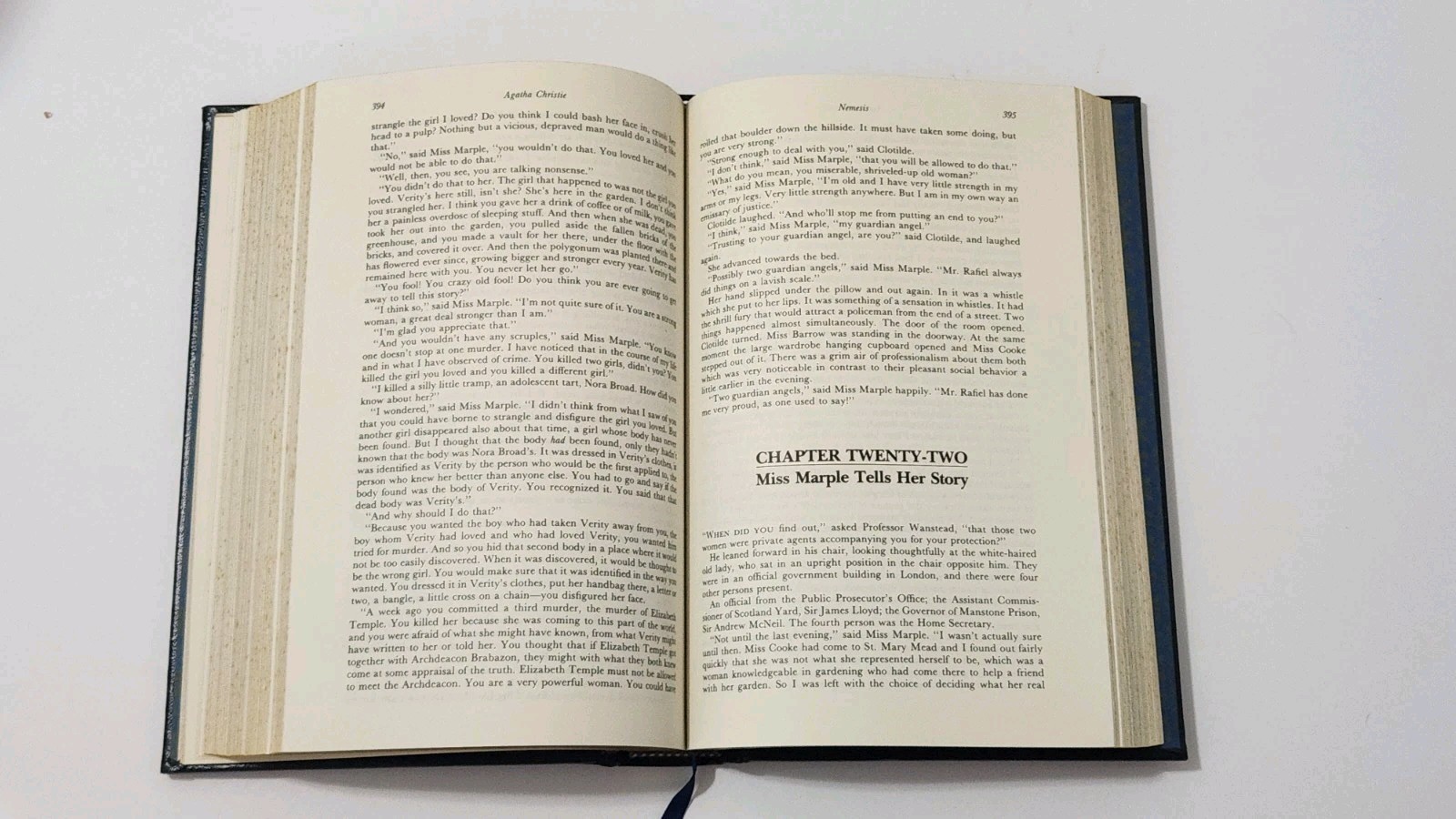 Agatha Christie – Five Miss Marple Mysteries – Longmeadow Press 1985 Leather