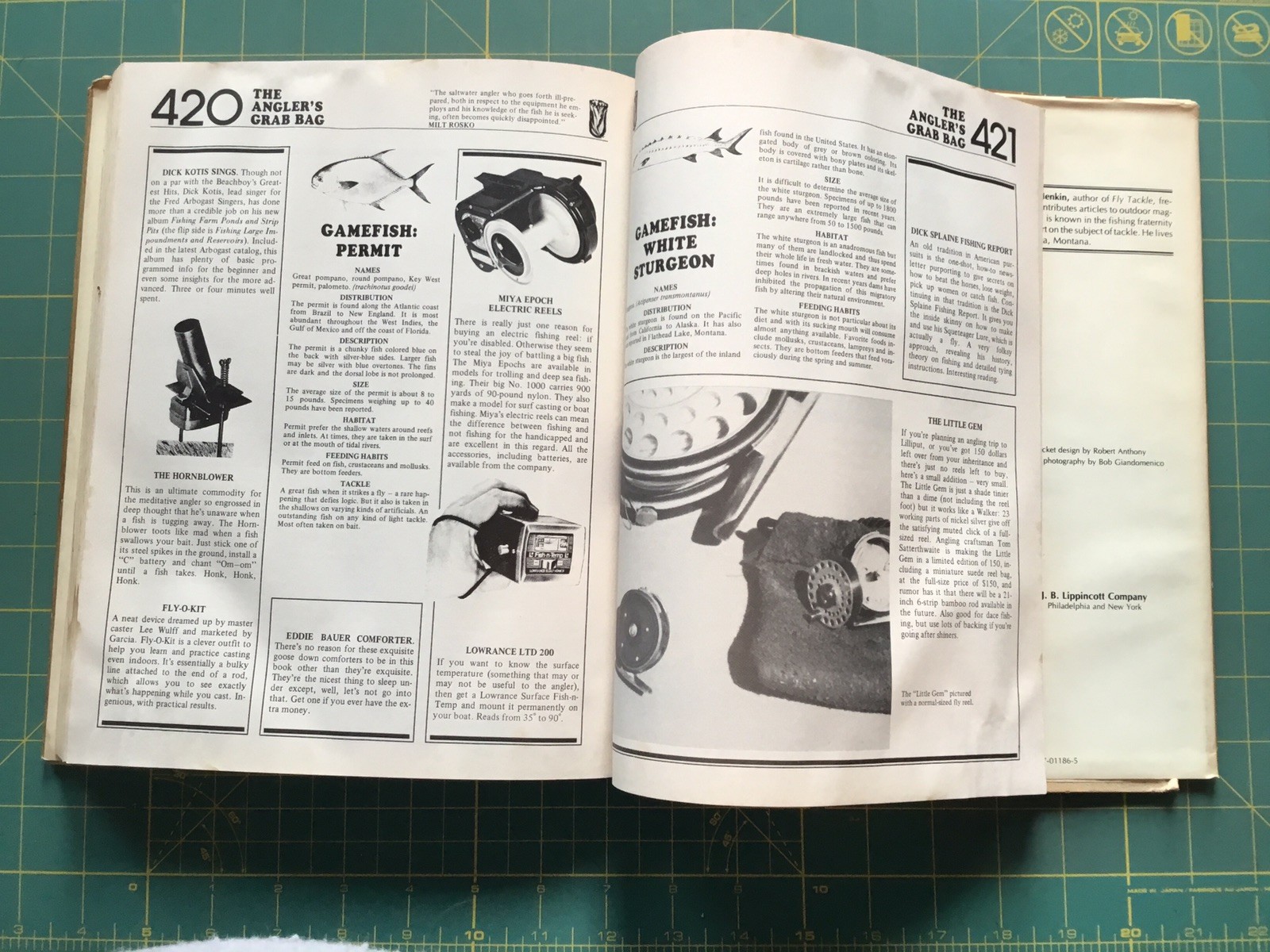 1977 The Complete Fisherman’s Catalog, 464Pages Book Many Pictures