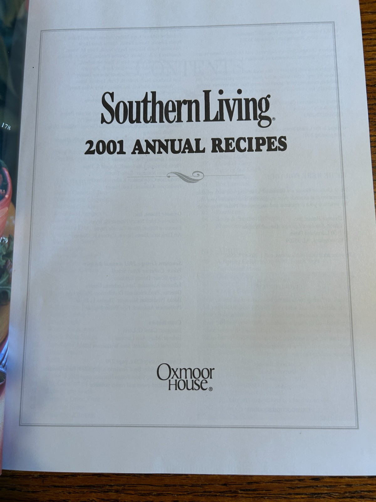 Southern Living 2001 Annual Recipes Hardcover Cook Book Cooking 368 Pages