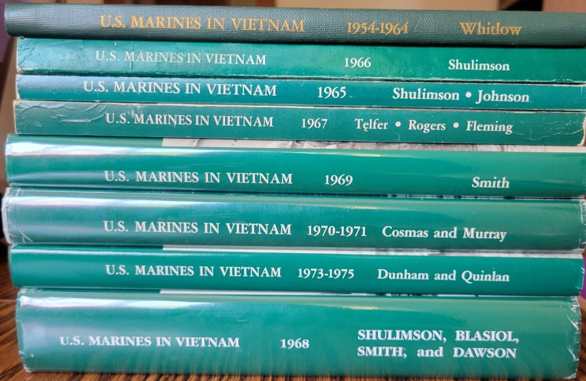 8 Books: U.S. Marines in Vietnam – 1965 -1975: Defining Year & Bitter End & MORE