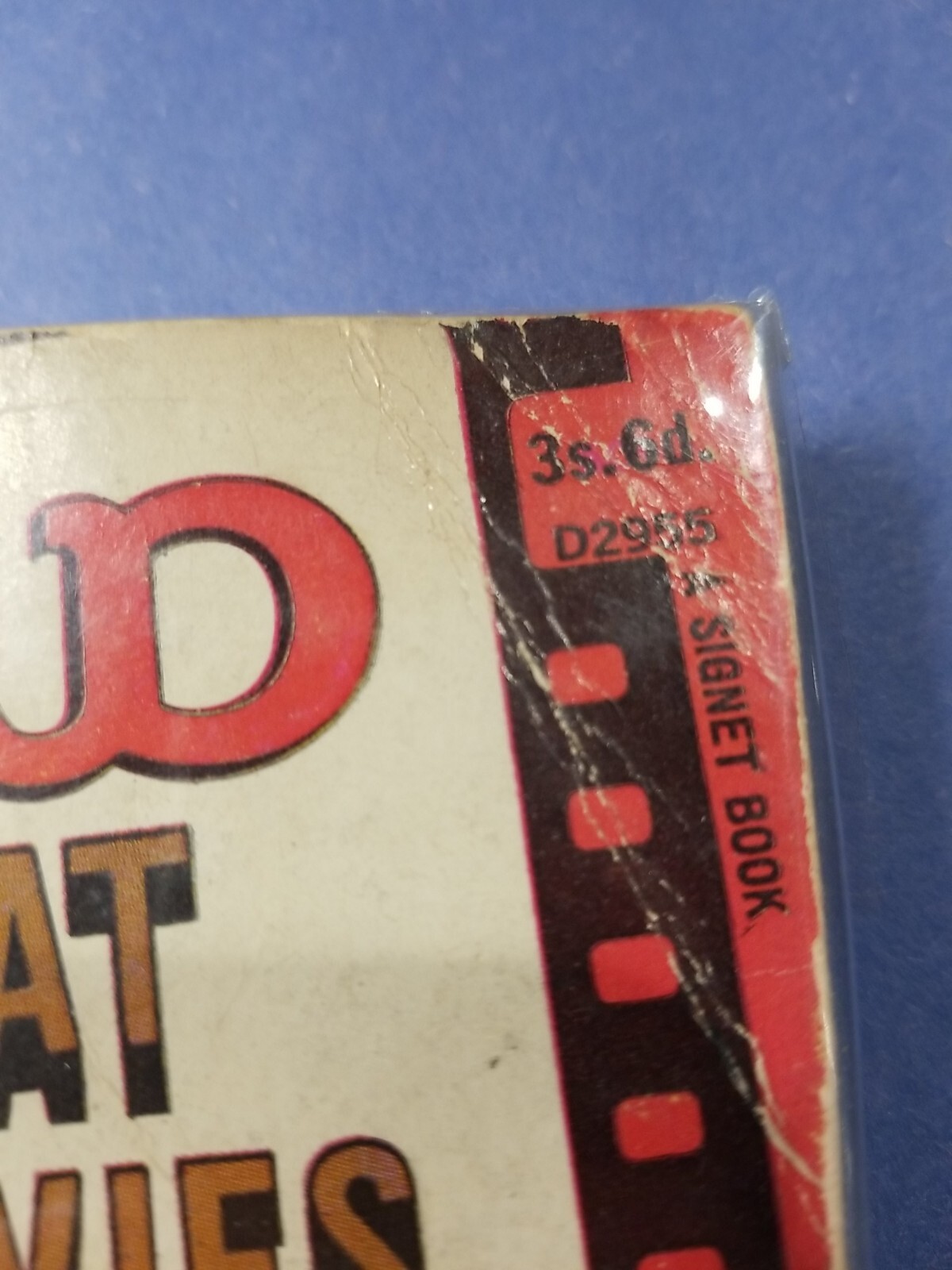 UNITED KINGDOM MAD Magazine Paperback Book: A MAD LOOK AT OLD MOVIES 1966 1ST FR