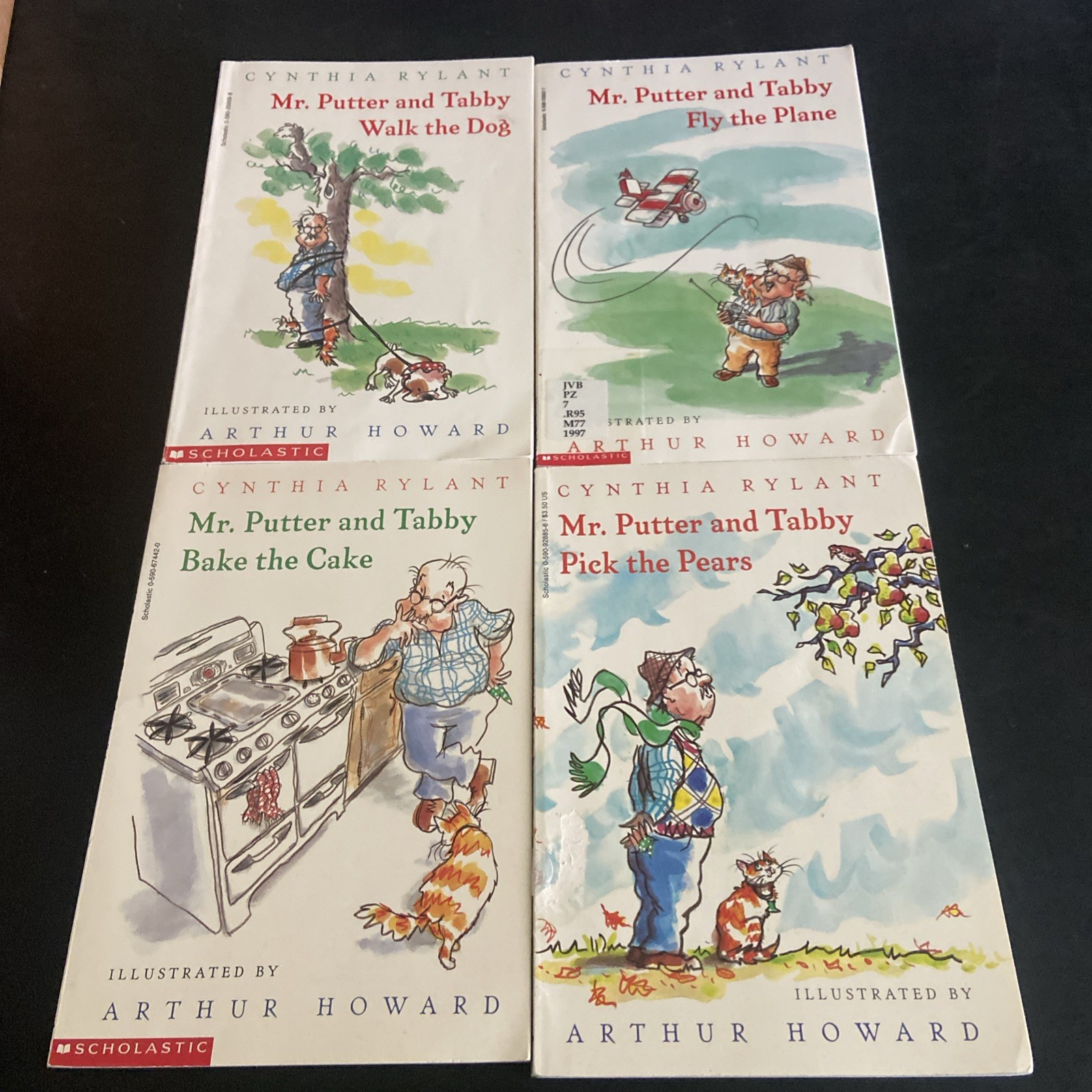 Cynthia Rylant Mr. Putter & Poppleton Lot Of 8 HC & PBs G – VG Condition