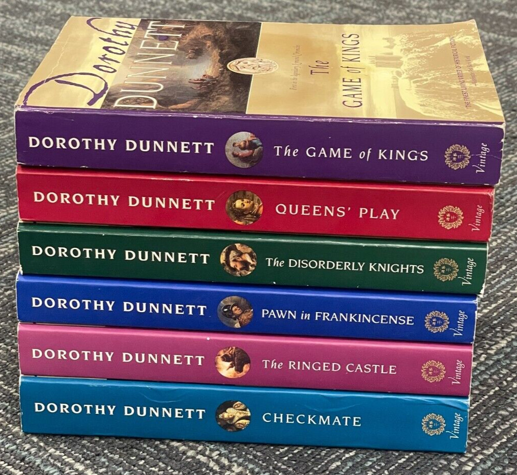 Complete Set Series – Lot of 6 Lymond Chronicles books by Dorothy Dunnett
