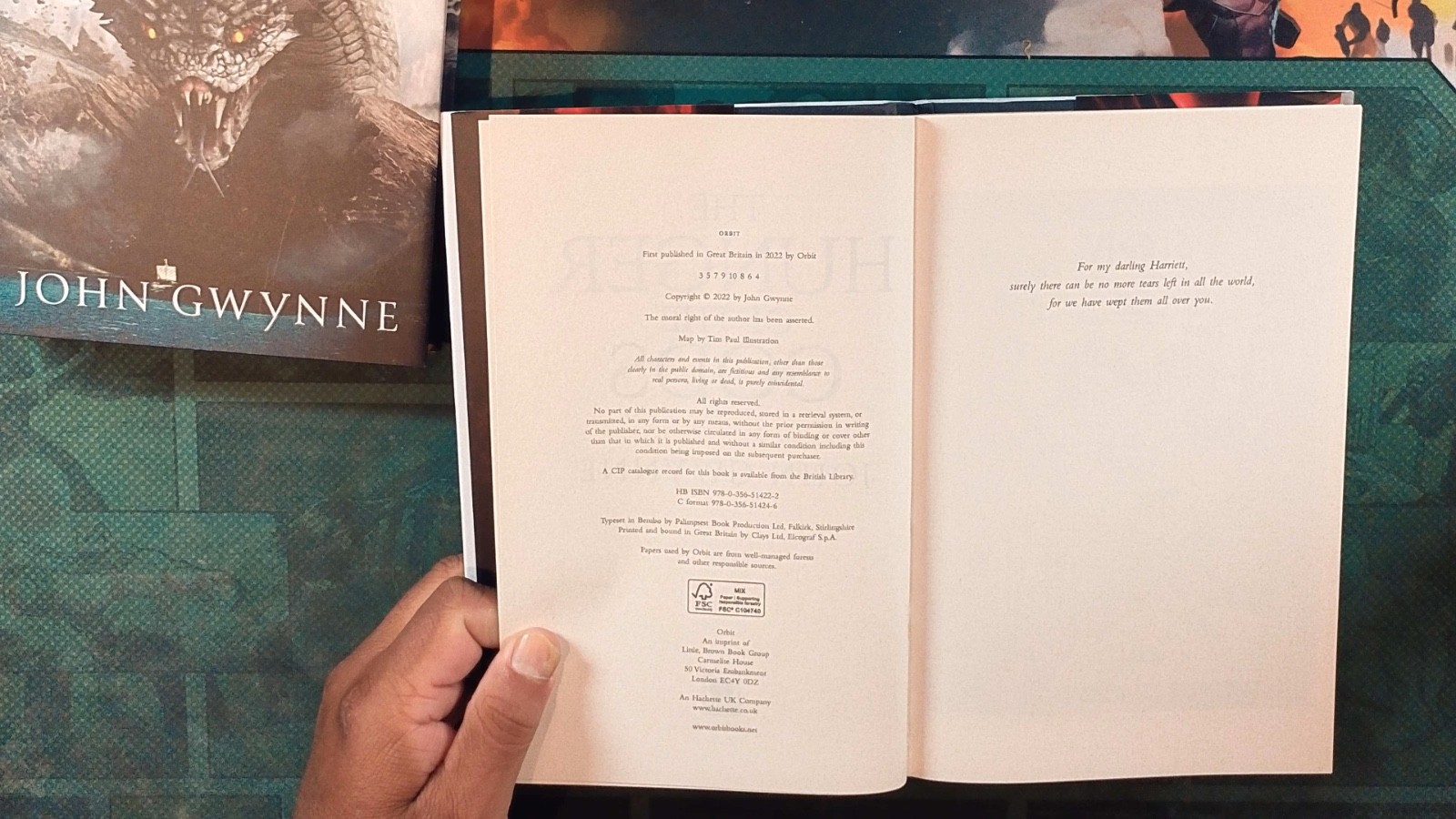 The Bloodsworn Trilogy (Shadow/Hunger) (Fury of the Gods SIGNED) Gwynne HC