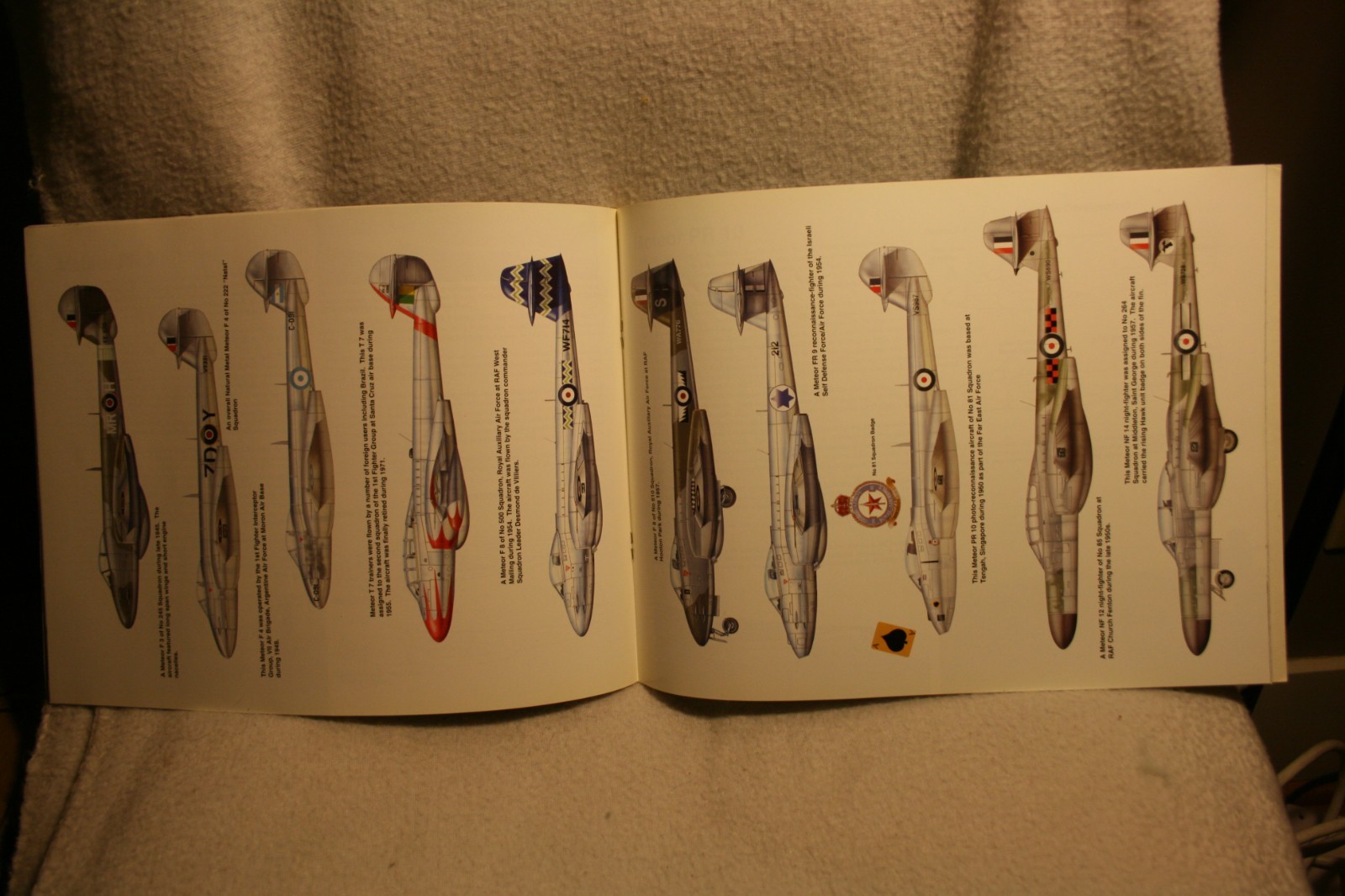 Gloster Meteor in Action Squadron Signal Book # 1152 Very Good Condition