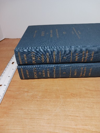 Sports In North America Volume 1 Parts 1 & 2 1997 Thomas L Altherr HC