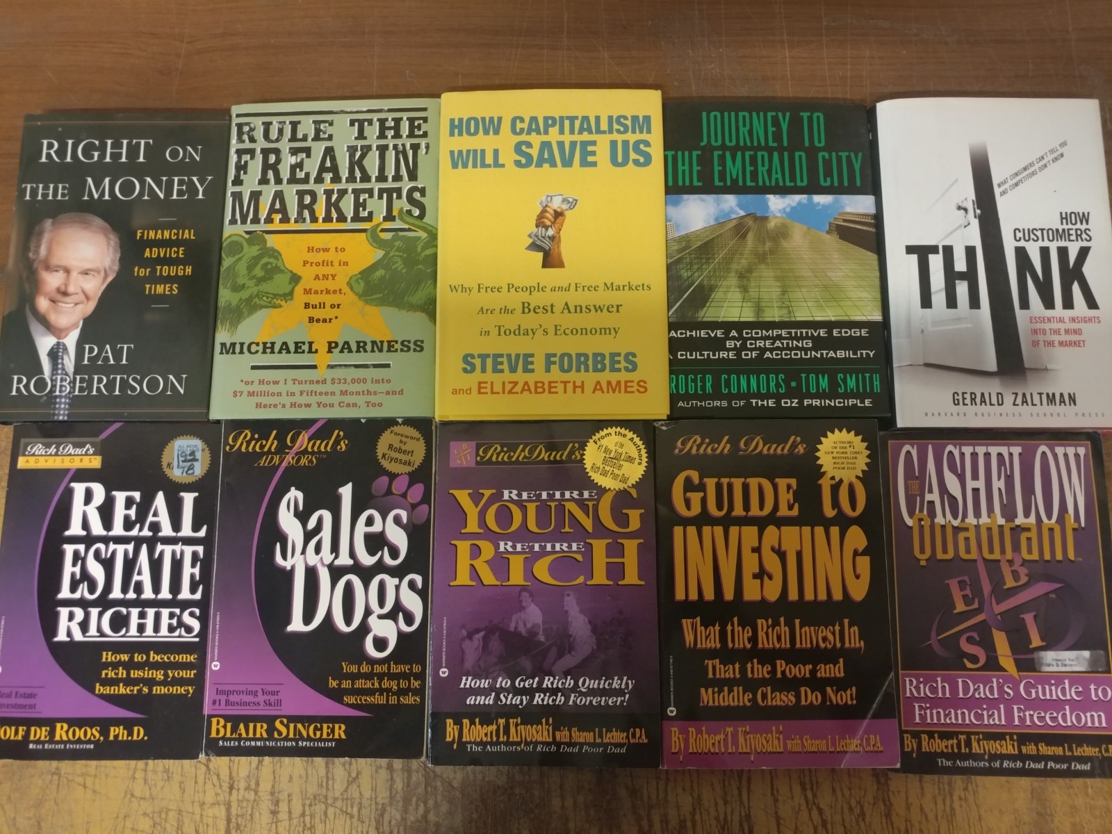 Lot of 20 Business Leadership Management Economic Investment Marketing Book MIX