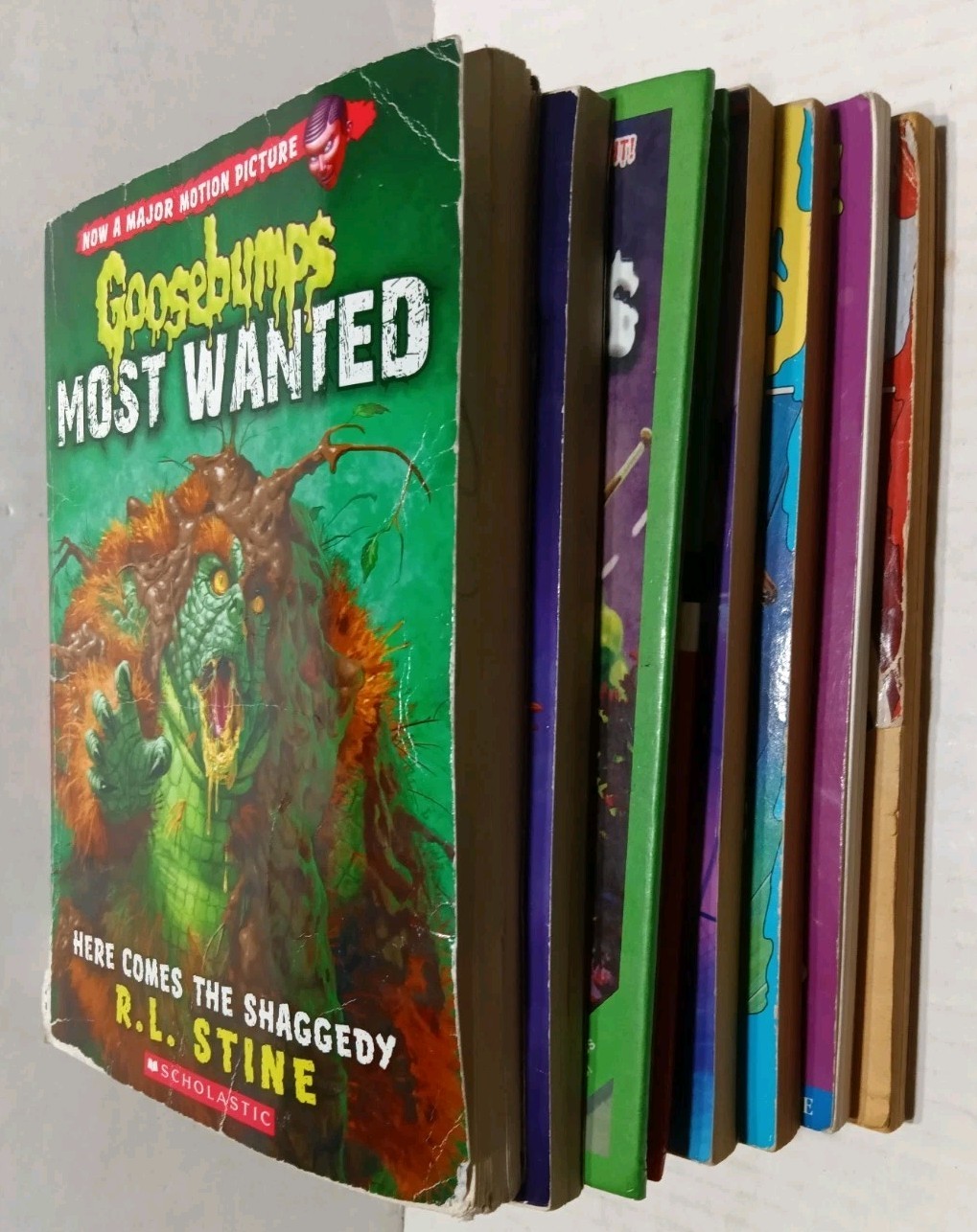 Vintage Goosebumps RL Stine Book Lot of 7 From 90s- 2000s Paperbacks