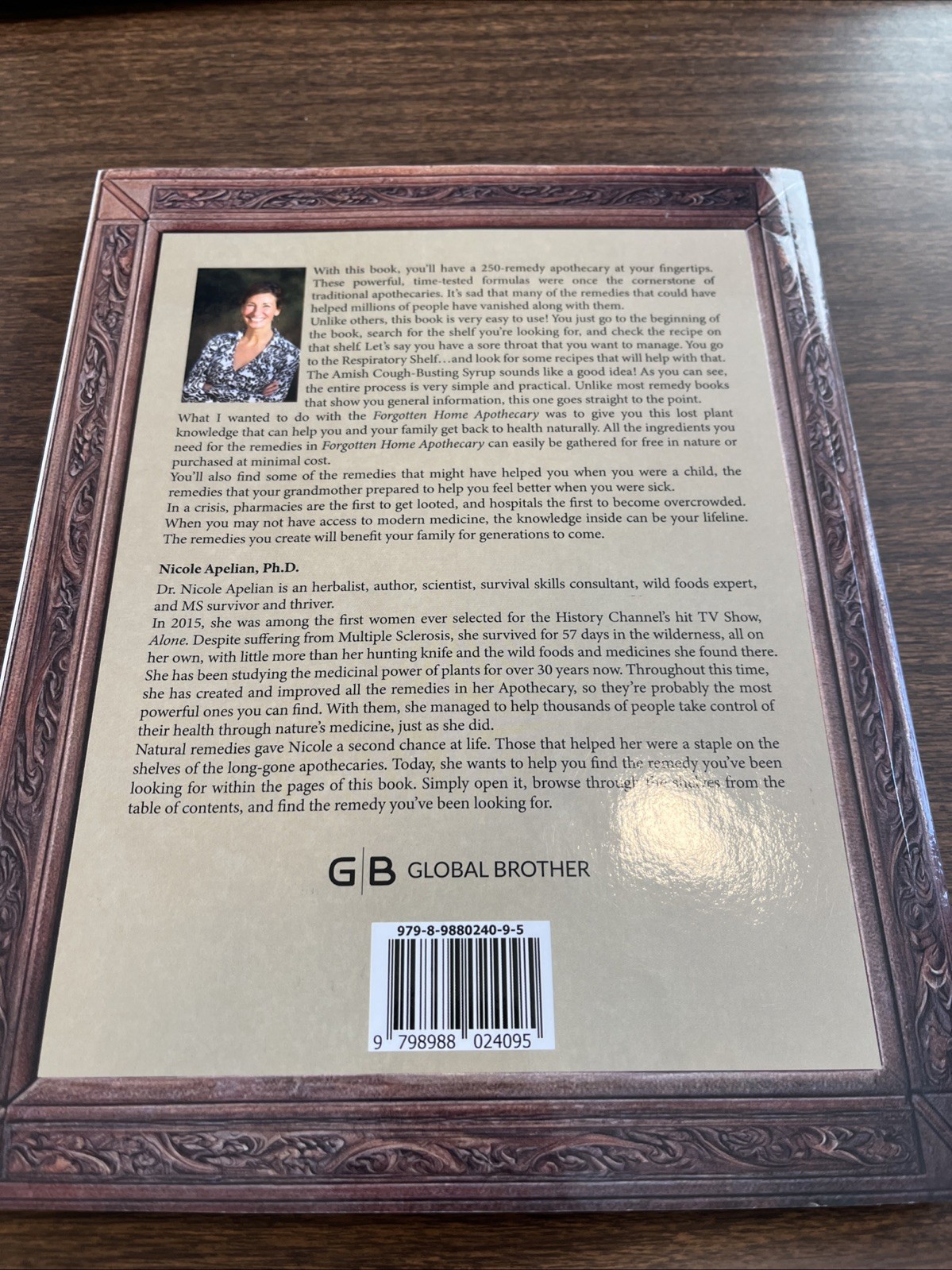 Forgotten Home Apothecary (paperback with color pictures)