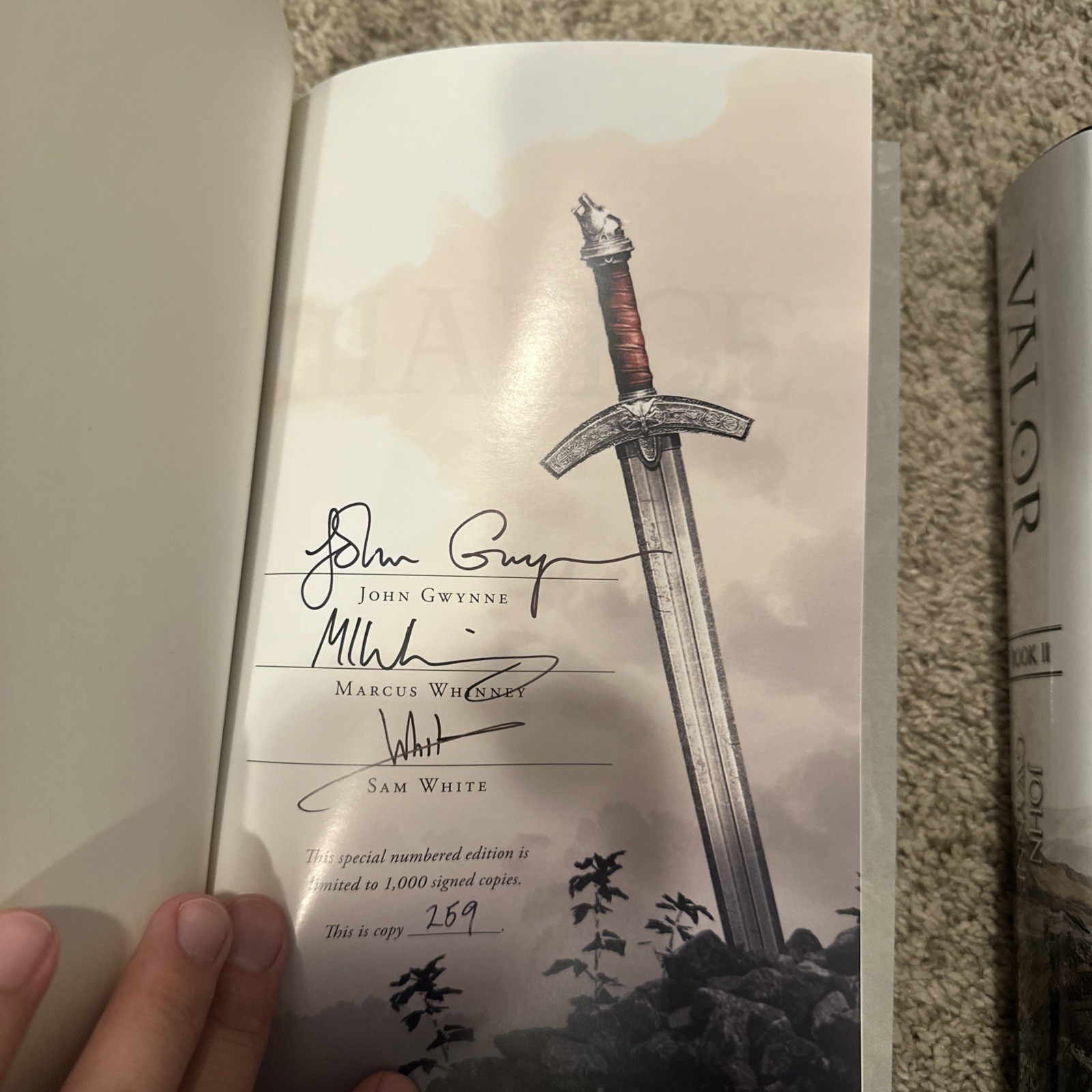 The Faithful And The Fallen By John Gwynne Grim Oak Press Signed w/rights