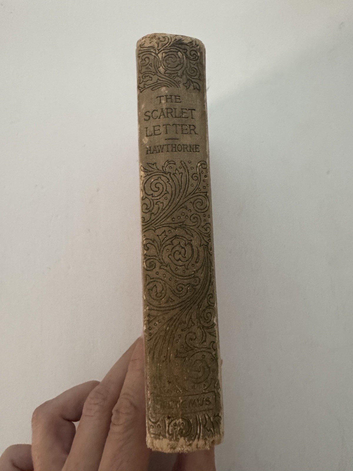 The Scarlet Letter Nathaniel Hawthorne Hardcover Gilt Warner Press Edition