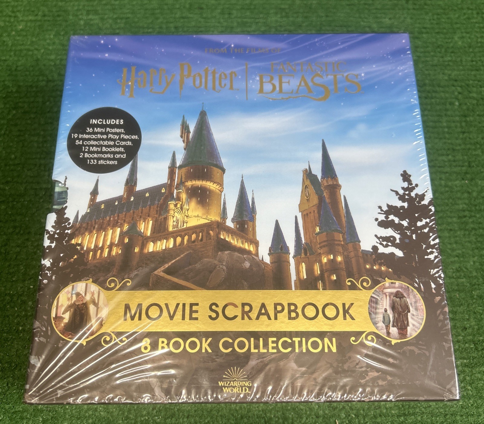 Harry Potter & Fantastic Beasts Movie Scrapbook 8 Book Collection Box Set NEW