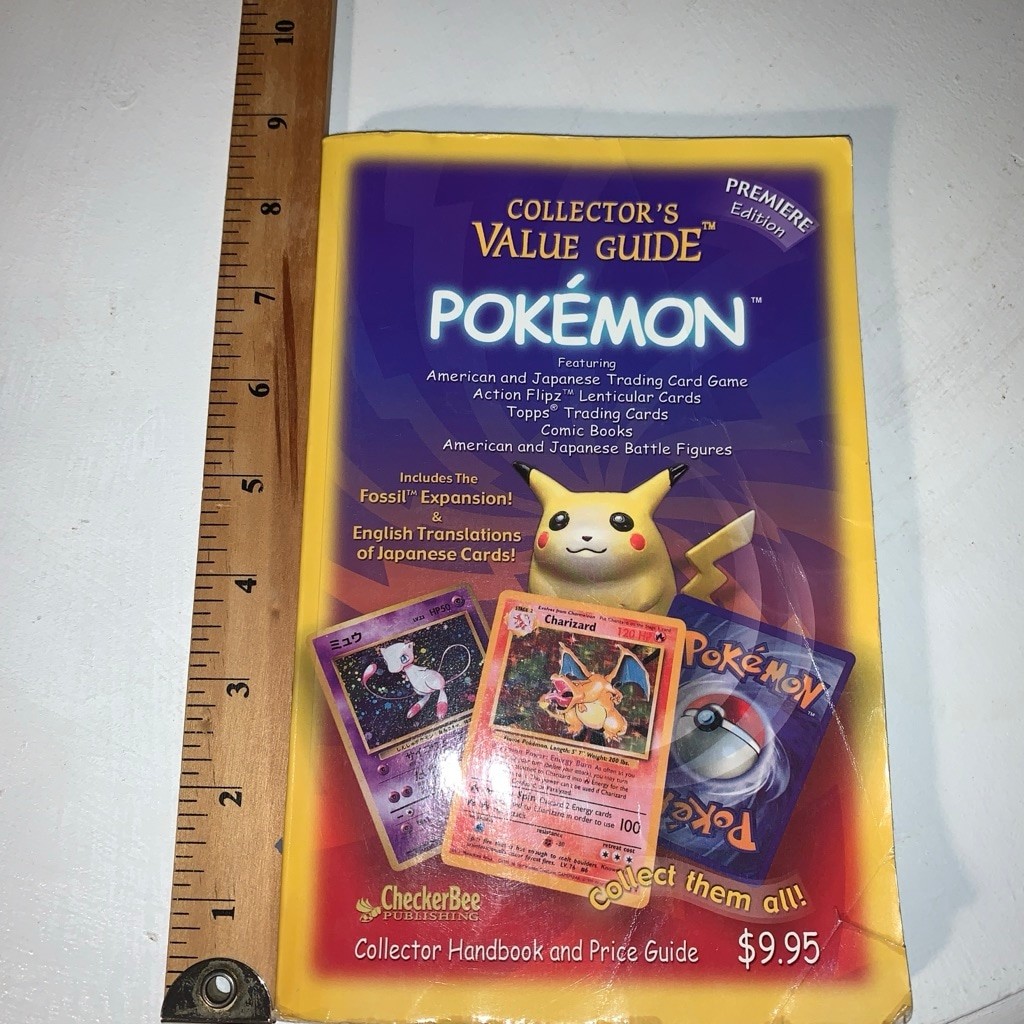 Unbranded Pokemon Collector’s Value Guide One Size Yellow Purple