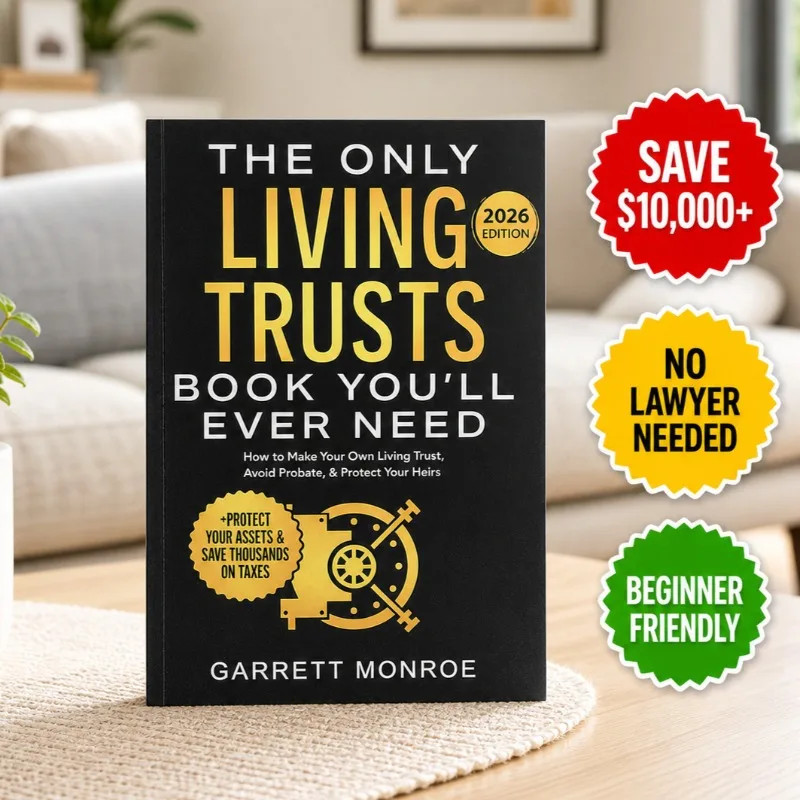 The Only Living Trusts Book You’ll Ever Need 2026 Avoid Probate Protect Heirs