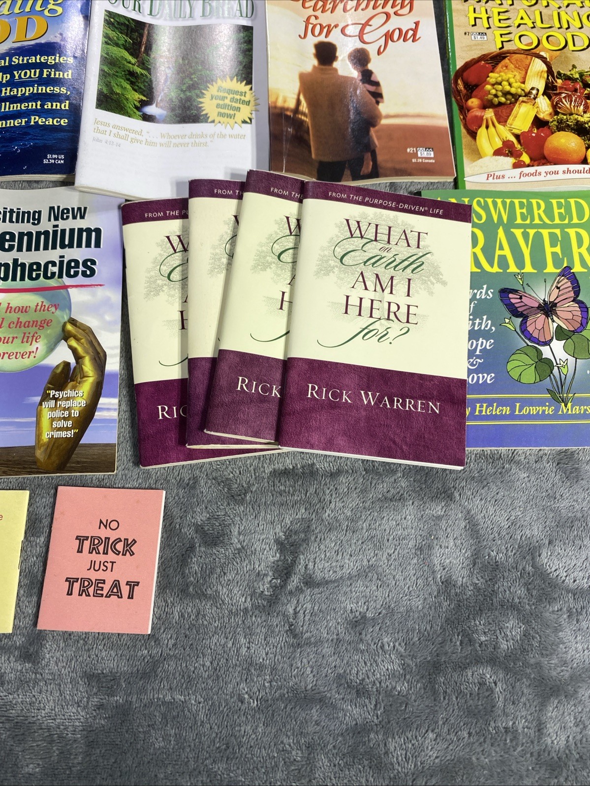 Vtg Christian Mini Book Booklet Lot Of 69 Inspirational Religious Healing Prayer