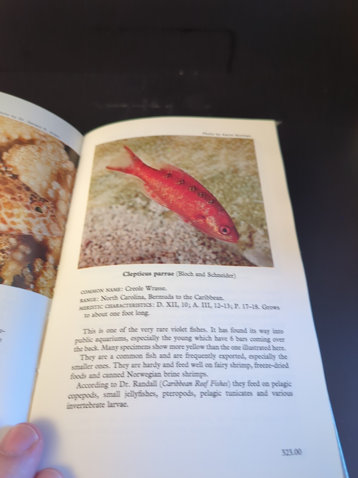 EXOTIC MARINE FISHES by AXELROD & EMMENS 1988. hardbound, 608 pages