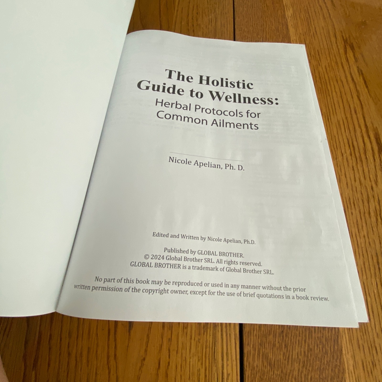 Holistic Guide to Wellness & Lost Book of Herbal Remedies Paperback