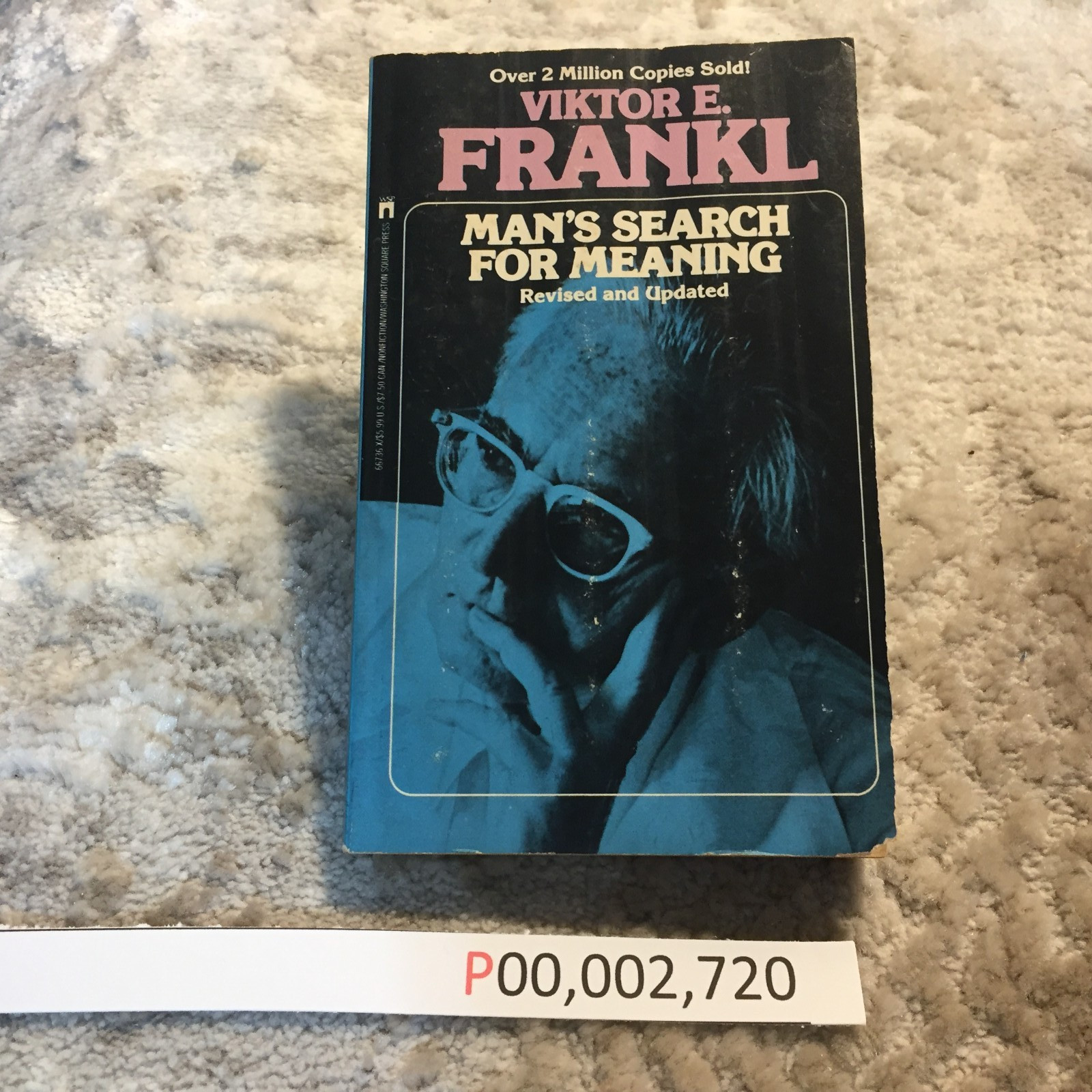 Man’s Search For Meaning Viktor E. Frankl 1985 Washington Square Press Jewish