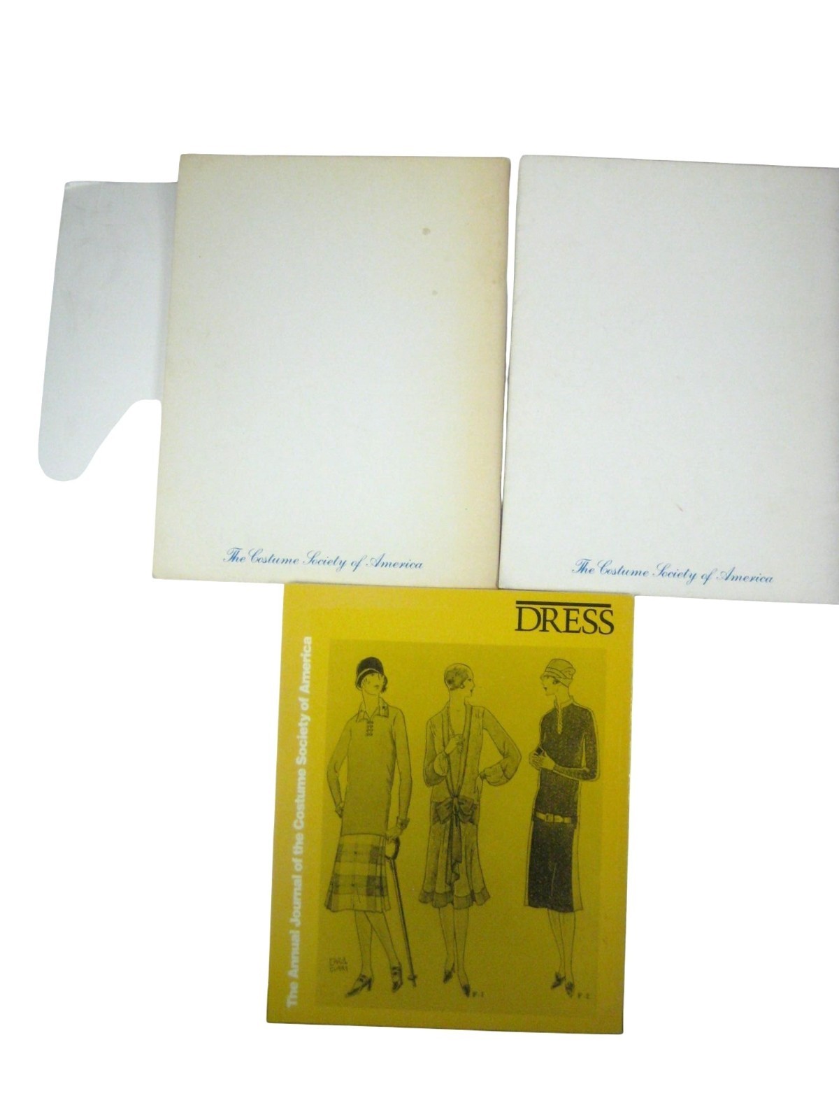 Set Of 9 Dress Journals From The Costume Society Of America 1990s 2000s