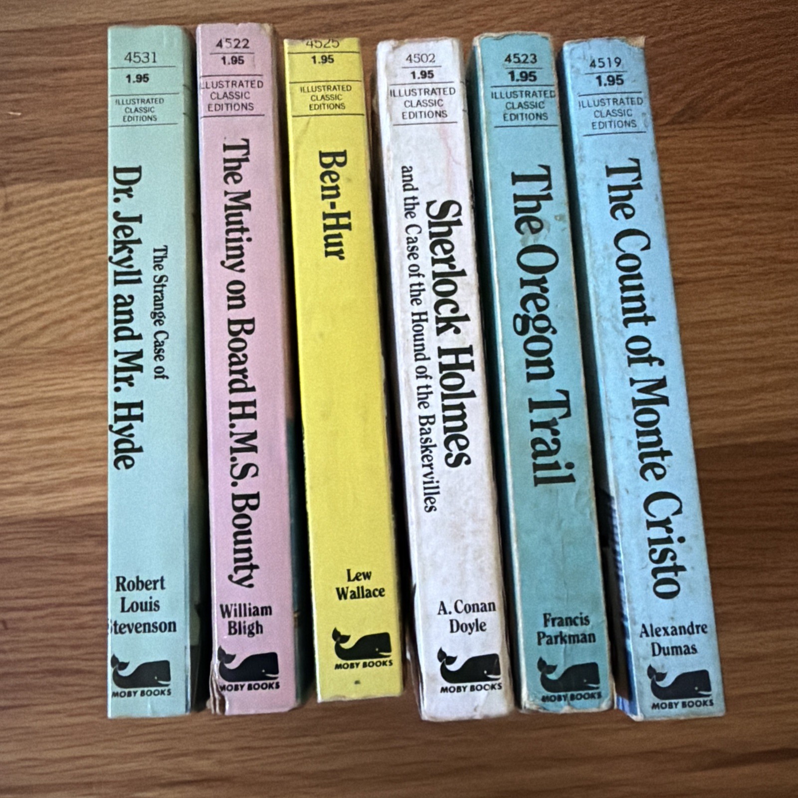 VINTAGE Illustrated Classic Editions Mini Paperbacks (Lot of 6)