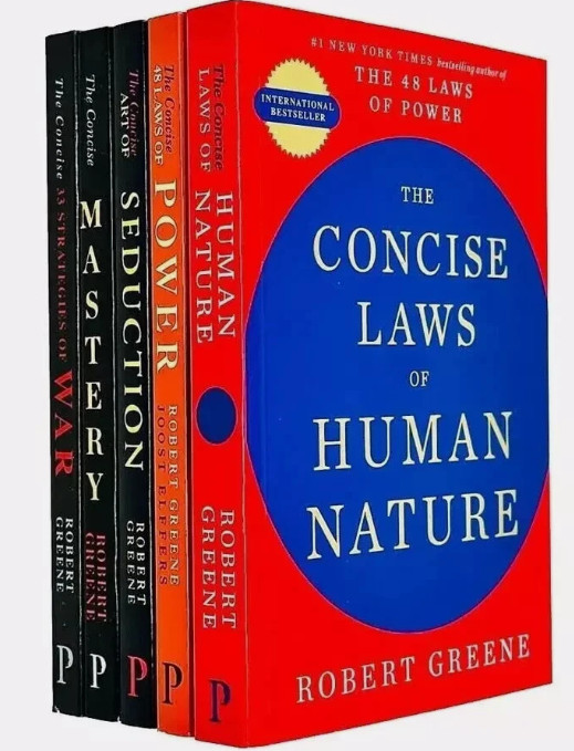 The Concise ROBERT GREENE 5 BOOK SET PAPERBACK SMALL SIZE FREE SHIP