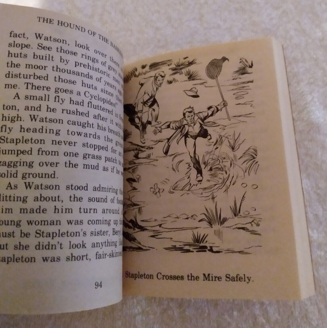 Lot of 4 Vintage Mini Classic Editions Illustrated Paperback Books