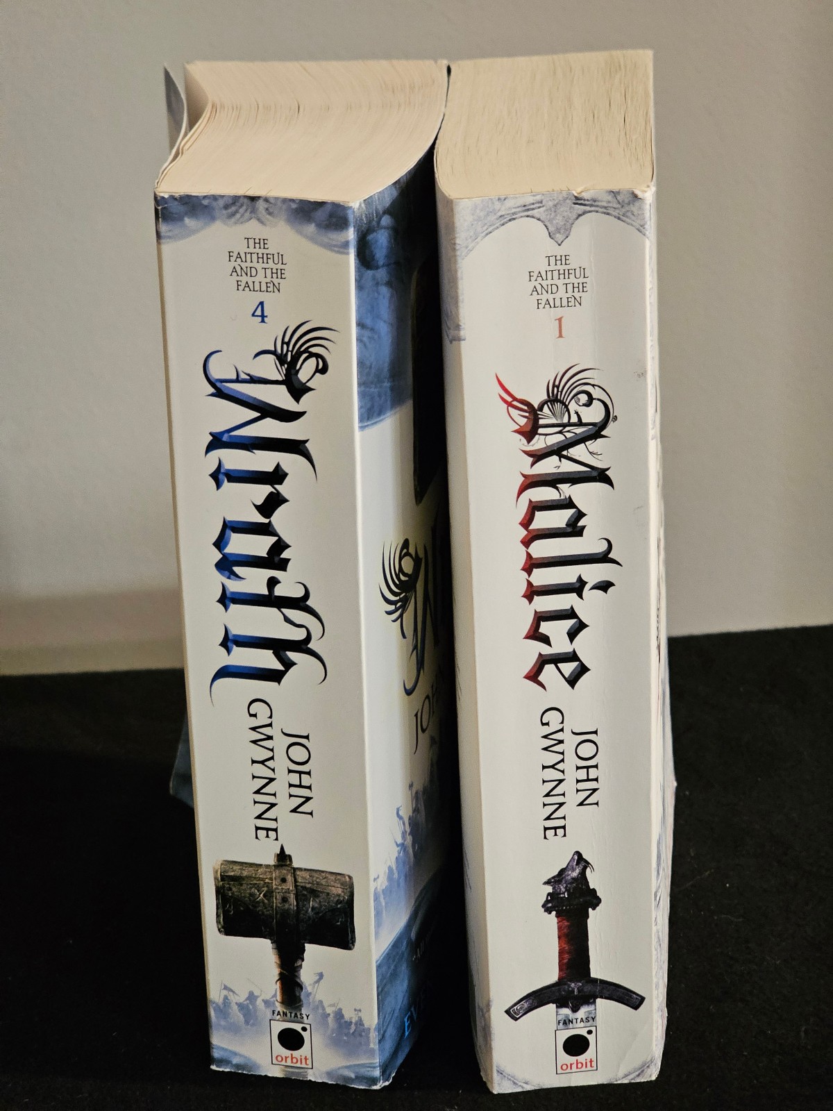 John Gwynne 2 Book Lot Wrath & Malice