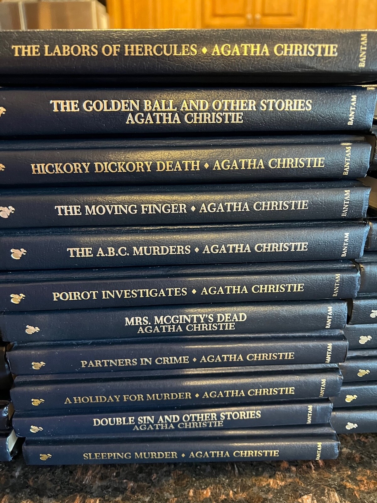 AGATHA CHRISTIE, MYSTERY COLLECTION, HARDCOVER, CHOOSE BOOKS FROM DROP DOWN MENU