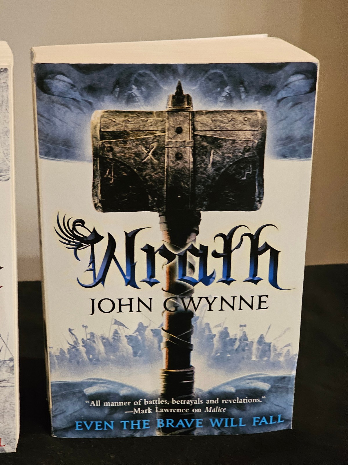 John Gwynne 2 Book Lot Wrath & Malice