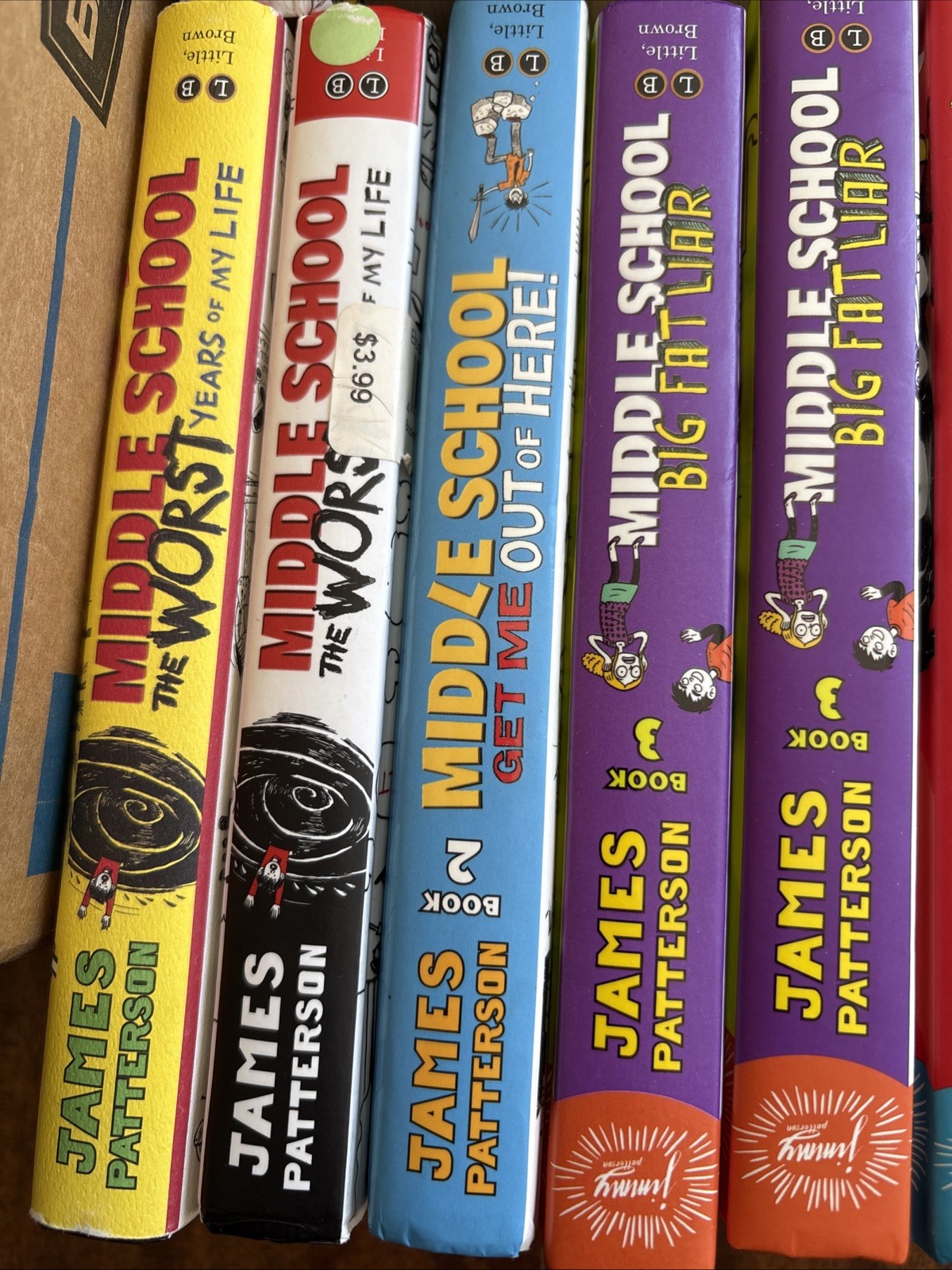 James PATTERSON KIDS Books Middle Funny Robot Treasure – YOU CHOOSE – Combo Ship