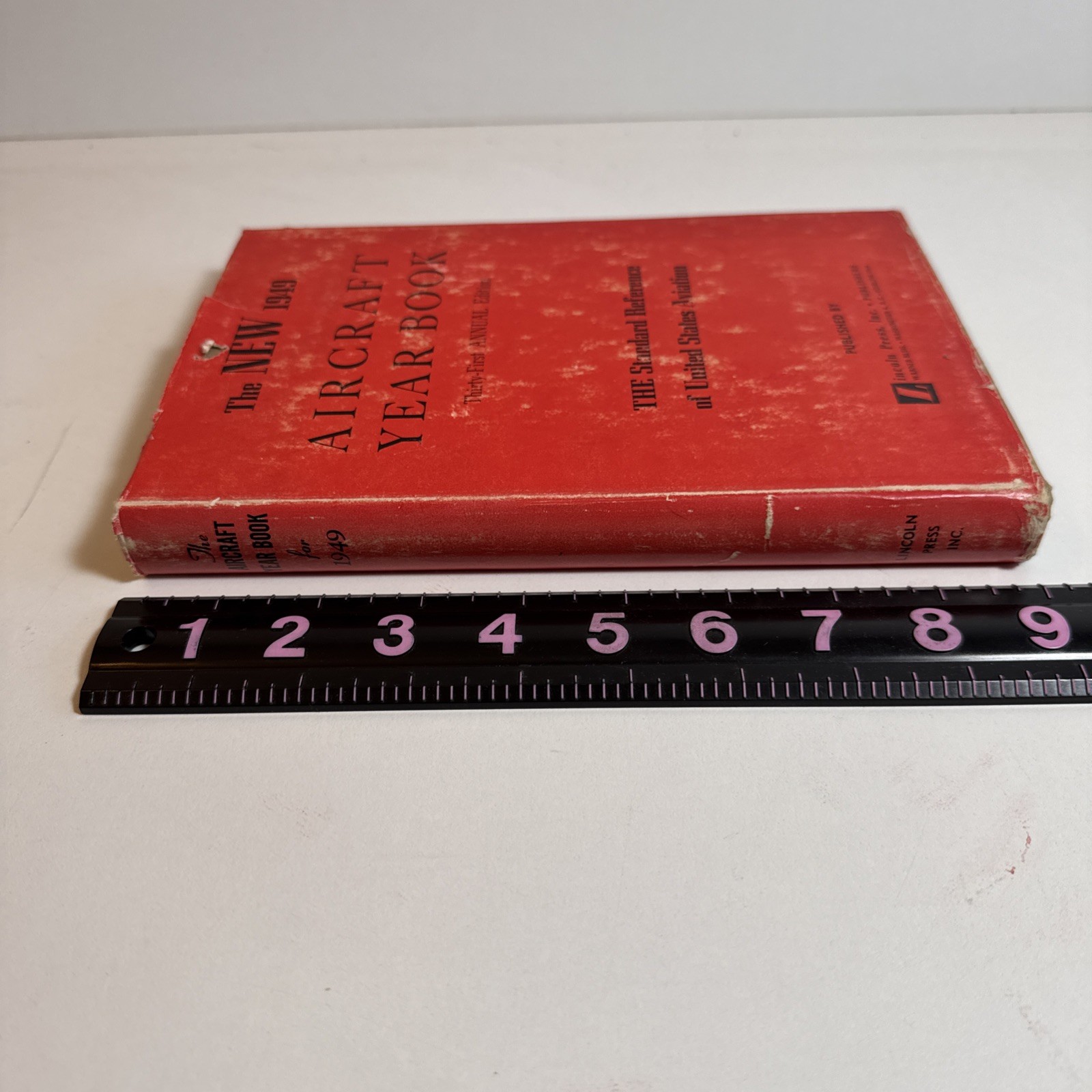 The AIRCRAFT YEAR BOOK For 1949, 31st Annual Edition 464 Pages HC Dustcover