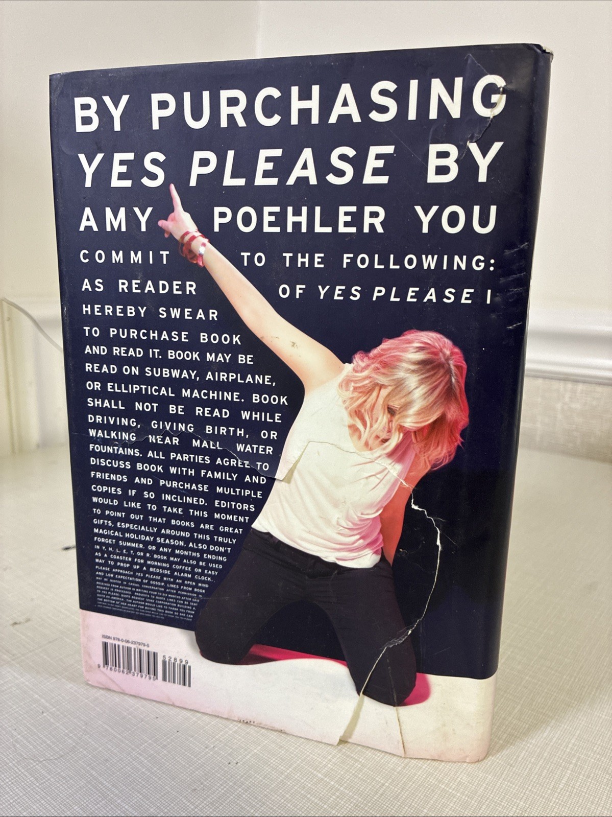 Yes Please by Amy Poehler SIGNED First Edition 1st Printing 2014 Hardcover