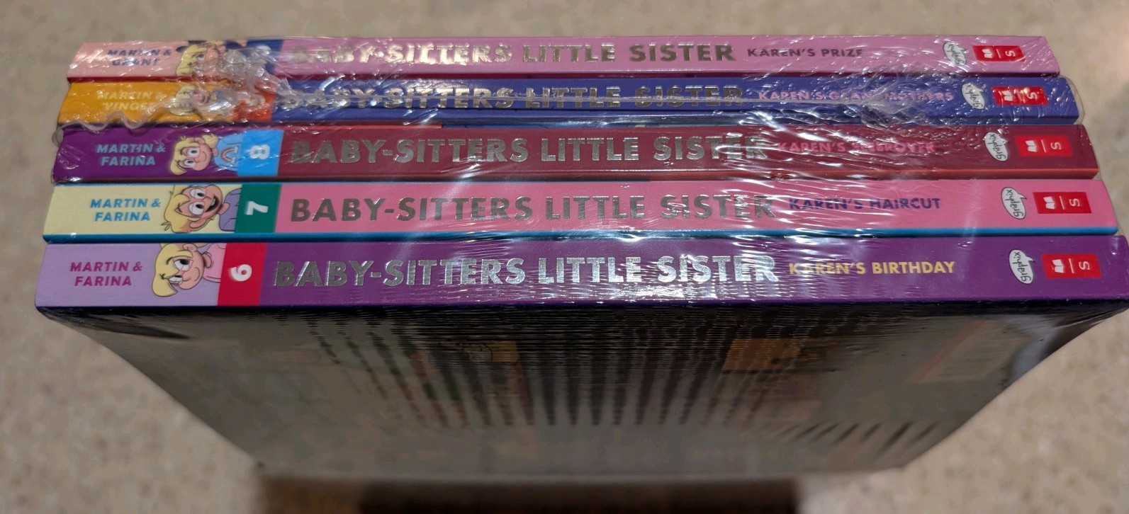 Baby Sitters Little Sister Graphic Novel Lot Books 1-10 NEW in Package!