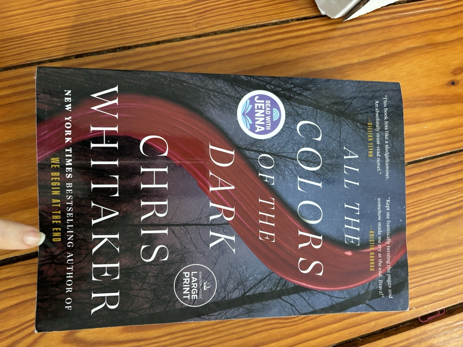 All the Colors of the Dark: a Read with Jenna Pick by Chris Whitaker (2024,…