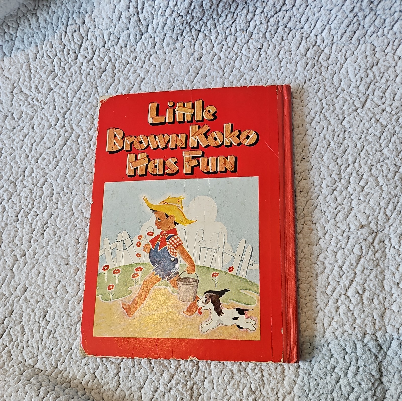 Little Brown Koko & Little Brown Koko Has Fun 1940 & 1952 Hardcover Books LOVED